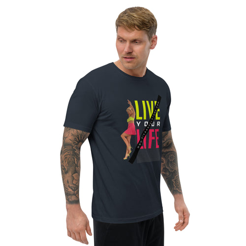 DIVA ANGEL Live Your Life black | T-shirt | Unisex