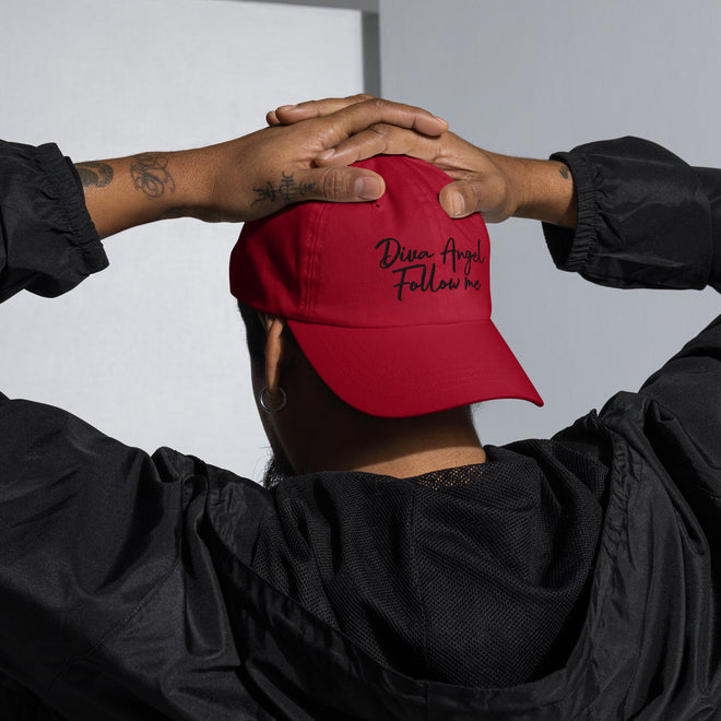 DIVA ANGEL “Follow Me” Streetwear Cap – Signature Stitch Urban Style, Everyday Fit