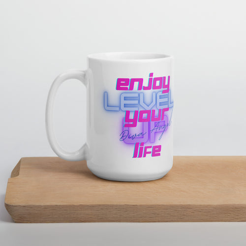 DIVA ANGEL Enjoy Your Life | White |  Mug